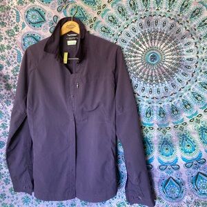 Columbia Dark Purple Omni-Shade Shirt